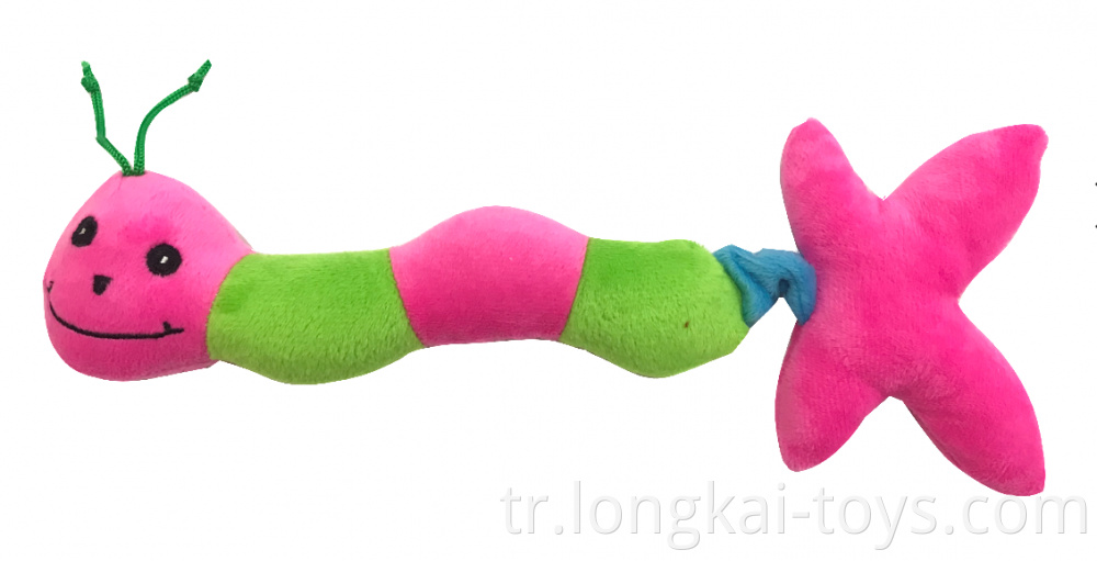 Plush Worm Toy For Dog